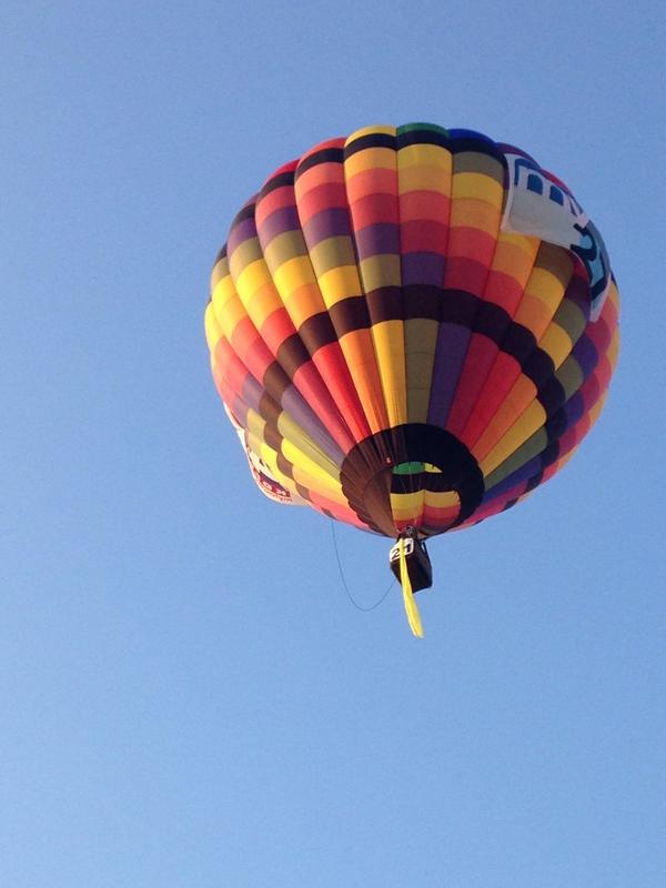 Highly_Cool's tweet photo. The hare is off and flying. #PlanoBalloonFestival http://t.co/81iQ0cKefK