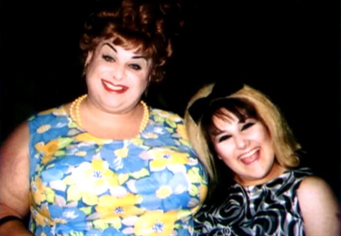 Happy Birthday, Divine and Ricki Lake (as Edna and Tracy Turnblad) on the set of John Waters Hairspray 