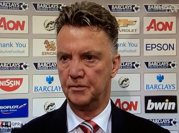 BelovedMUFC's tweet photo. LvG "Had the game in our pocket and gave it away. Not because of Leicester, we caused it. This doesn't make me happy. http://t.co/kIfanidGXx