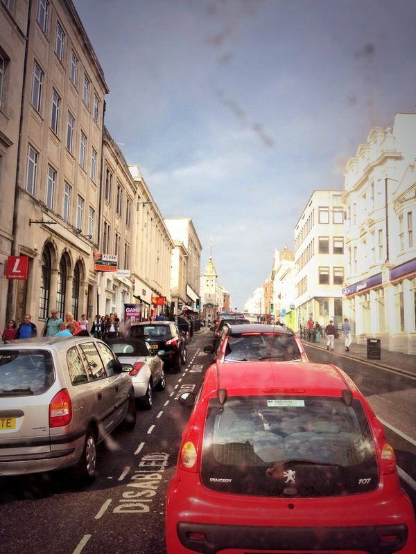JMackyDee's tweet photo. Stuck in traffic again!!! Really don't like Brighton! http://t.co/ZZmTFueQ0f