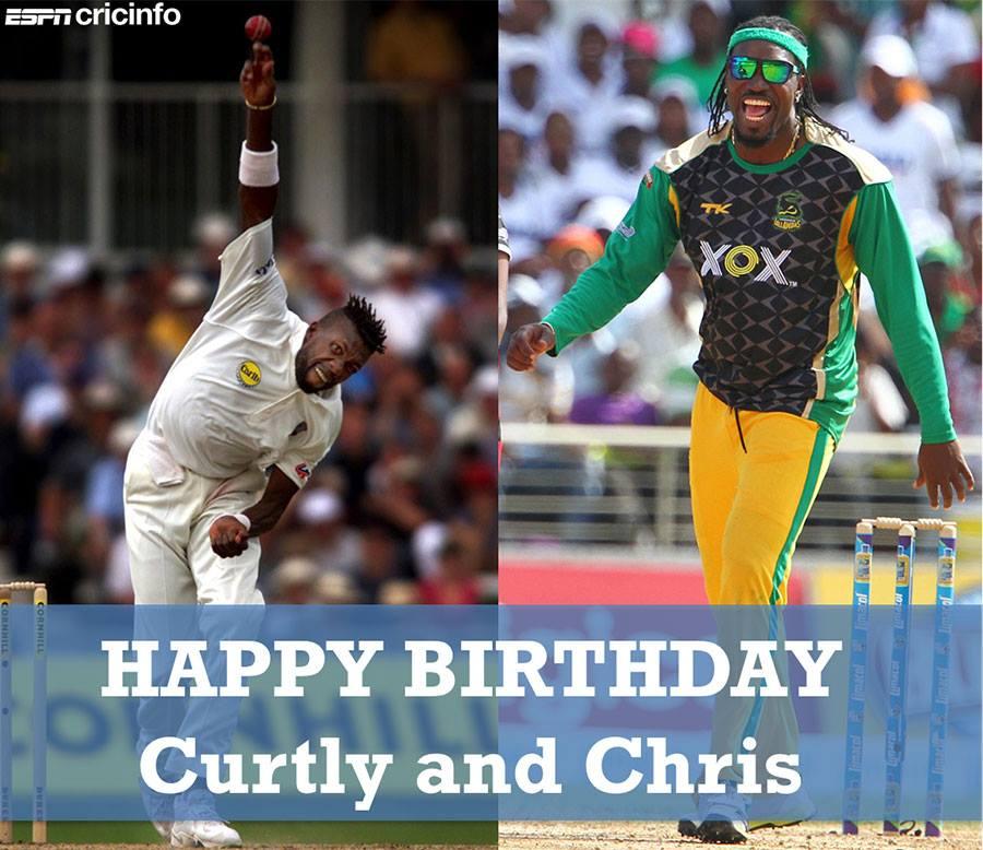 Happy 51st birthday Curtly and merry 35th Chris 