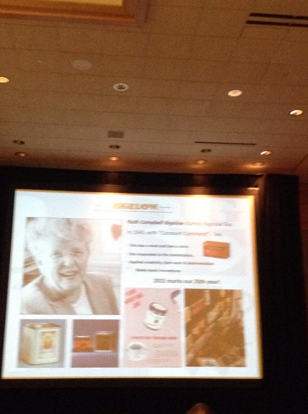 AFCopycatRecipe's tweet photo. Great #breakfast from @bigelowtea at #IFBC2014 http://t.co/qWkksXlqQm