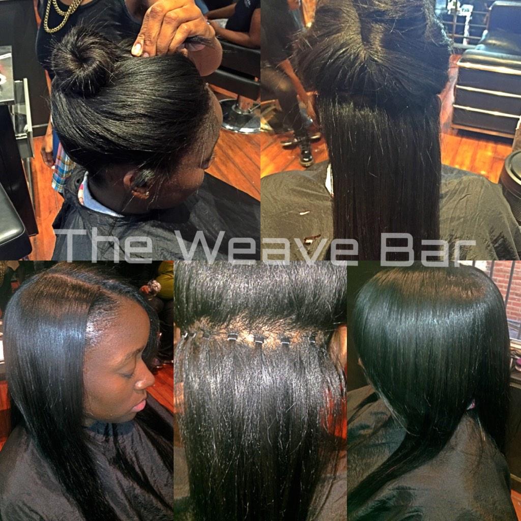 The Weave Bar On Twitter Wear Your Hair In A Bun High Ponytail