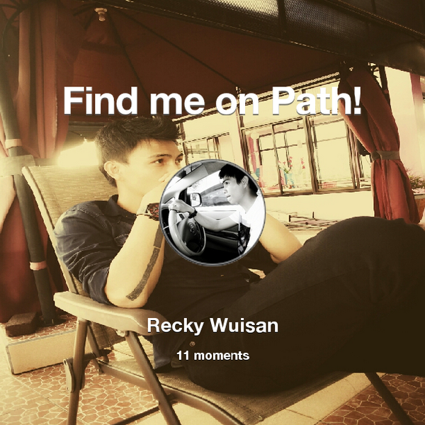 Rec_Q's tweet photo. Find me on #Path now! Go to: http://t.co/gX0udtruC1! #thepersonalnetwork http://t.co/Mramj8kOez