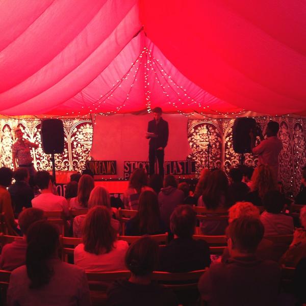 Fantastic performances from <a href="/PlayOnWordsTht/">Play on Words</a> young poets Sherie, Sophie &amp; Kyle <a href="/wisewordsfest/">Wise Words Festival</a> slam regional final!!!
