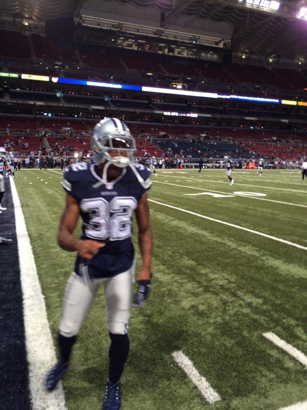 dallascowboys's tweet photo. The O is back #DALvsSTL http://t.co/Aah5z6F47i