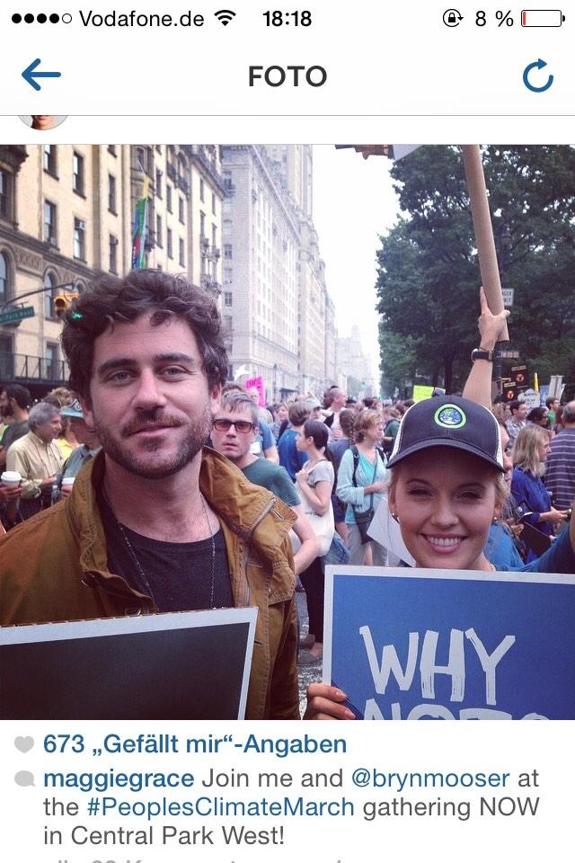 Bryan and Ians gorgeous ex Maggie Grace in NYC! Happy birthday to both of you !! 