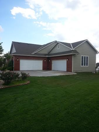 New attached garage in West Wichita, KS finished!