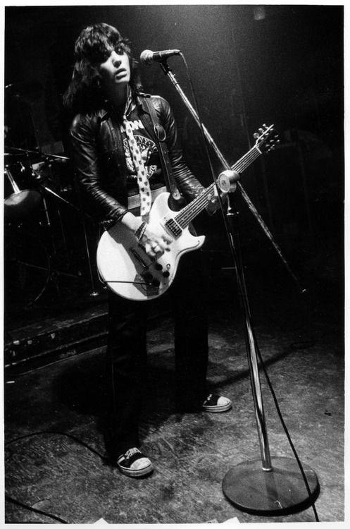   Joan Jett, 1977  happy birthday bitch