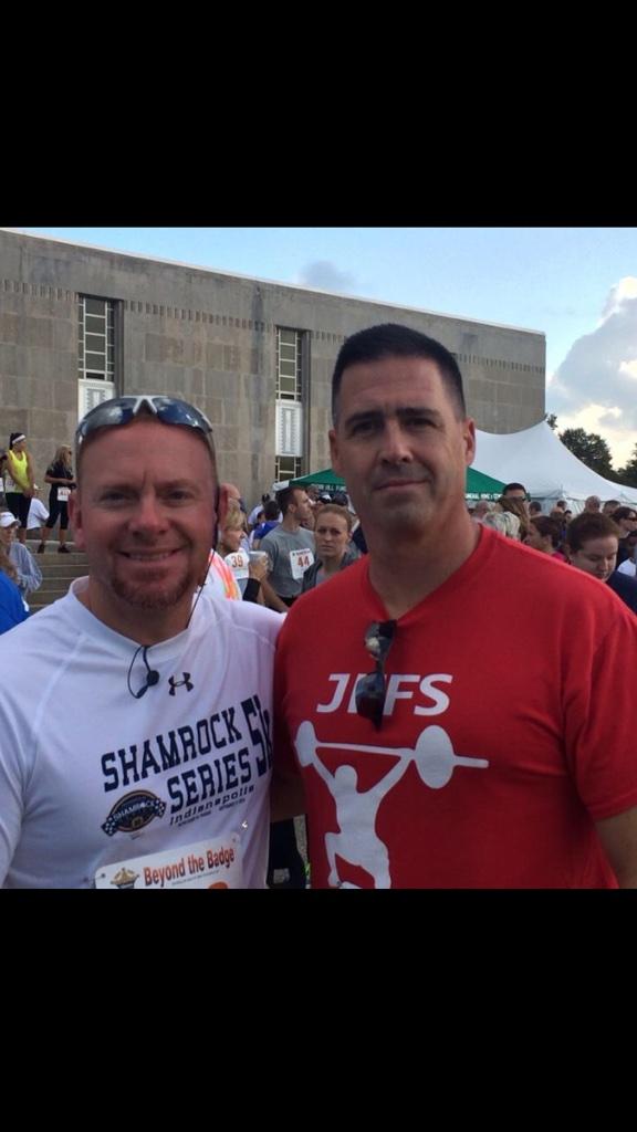 DCausemaker's tweet image. Had a great run this morning with my bro@RickFerguson24 Congrats to Brady and Nick who got 1st&amp;amp;2nd in their age group