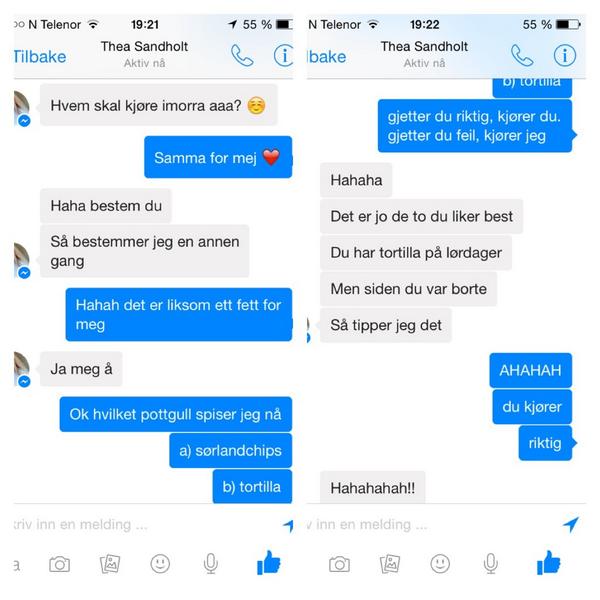 MathildeHoen's tweet image. Hahah slik tar jeg og Thea avgjørelser 👏🙏