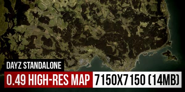 DayzTV on X: #DayZ 0.62 High Res Map Downloads: - 5720x5720   - 15000x15000 - 384MB     / X