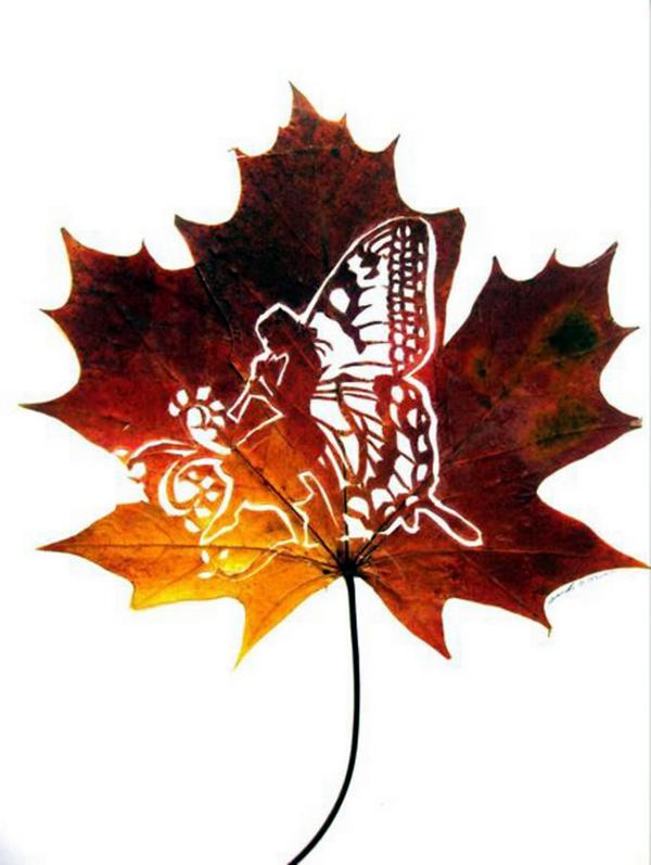 meiaseis's tweet photo. Esculturas em folhas, por Omid Asadi (Irã) - Blog Meia Seis http://t.co/4DFcyjJhc1 via @meiaseis http://t.co/gkgnWPfdq8