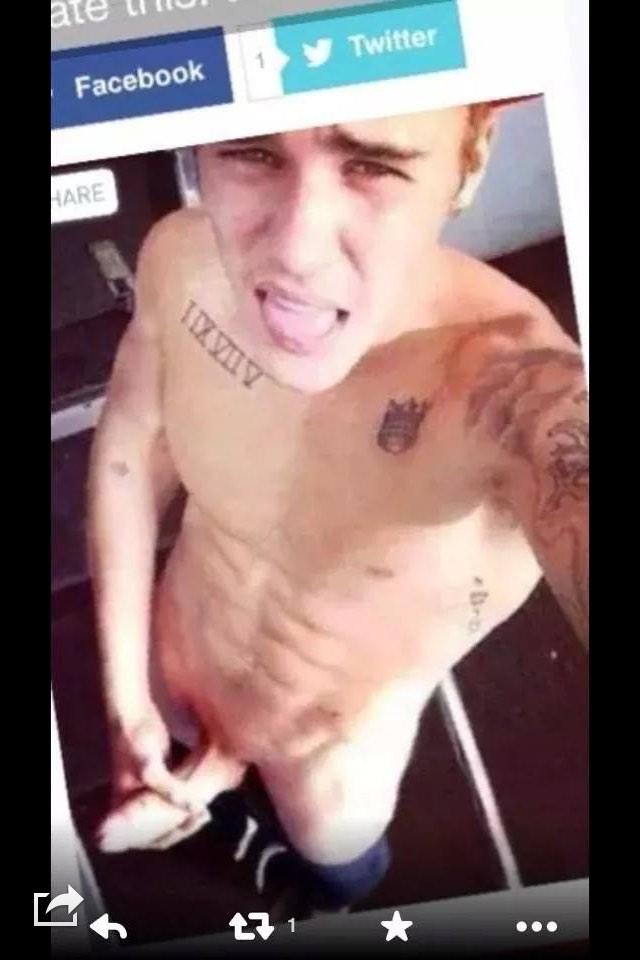 Is That Leaked Nude Photo Of Justin Bieber Spreading. 