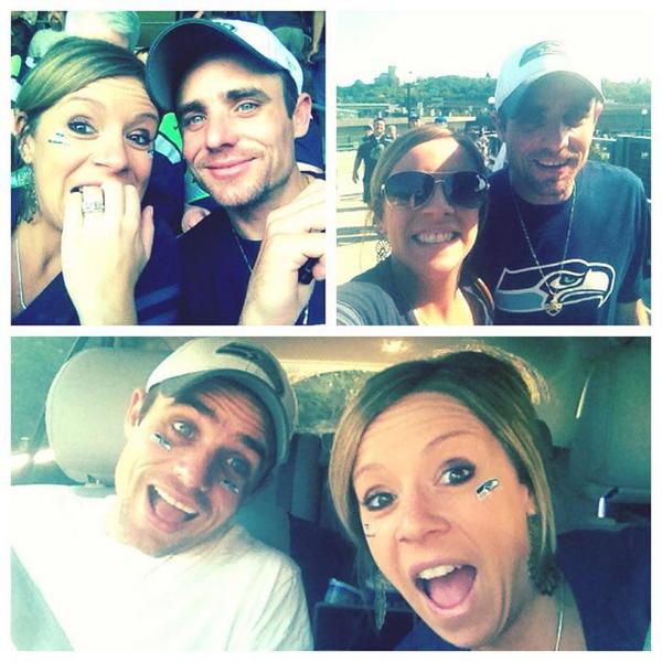 JakeVAnderson's tweet photo. GO HAWKS! #seahawks2014 #coachbevell http://t.co/xixD8DWpNL