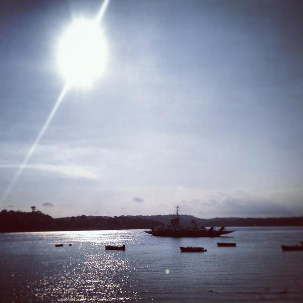 WSMBAireland's tweet photo. Cracking night to be out for a run, Portaferry was full of bikes. http://t.co/CGr5mAOVrA