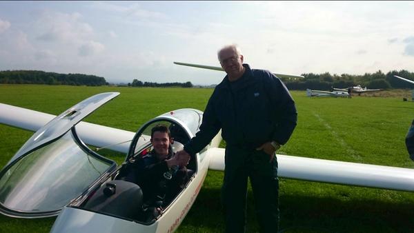 Today is a day to remember and an experience I will never forget! Going solo for the first time!