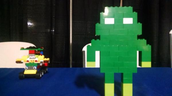 agnathan's tweet image. A different perspective on #Android #intelmaker #makesoftware #lego #competition