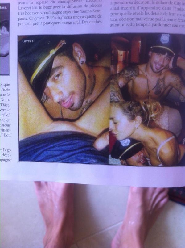 AmauryBeaudet's tweet photo. @PochoLavezzi tu te mets luxe mon pocho #lavezzi #zlatanesk #police http://t.co/504yfM7q49