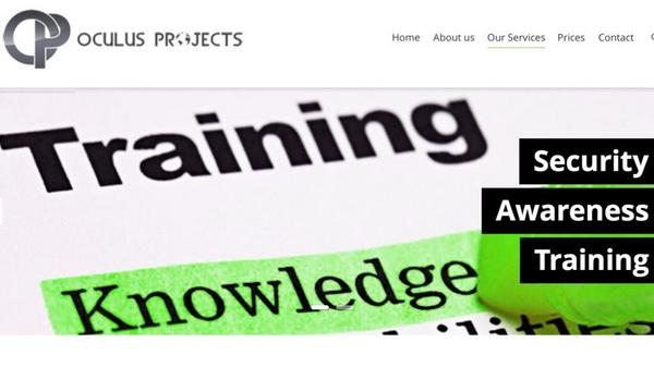 OculusProjects's tweet image. Want to learn essential skills with our expert team? We'll enable you to spot things before they happen #awareness