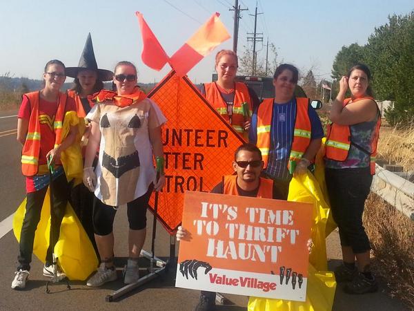 ValueVillage1's tweet photo. Thanks Salem Value Village for volunteering today http://t.co/id93I9gYtU