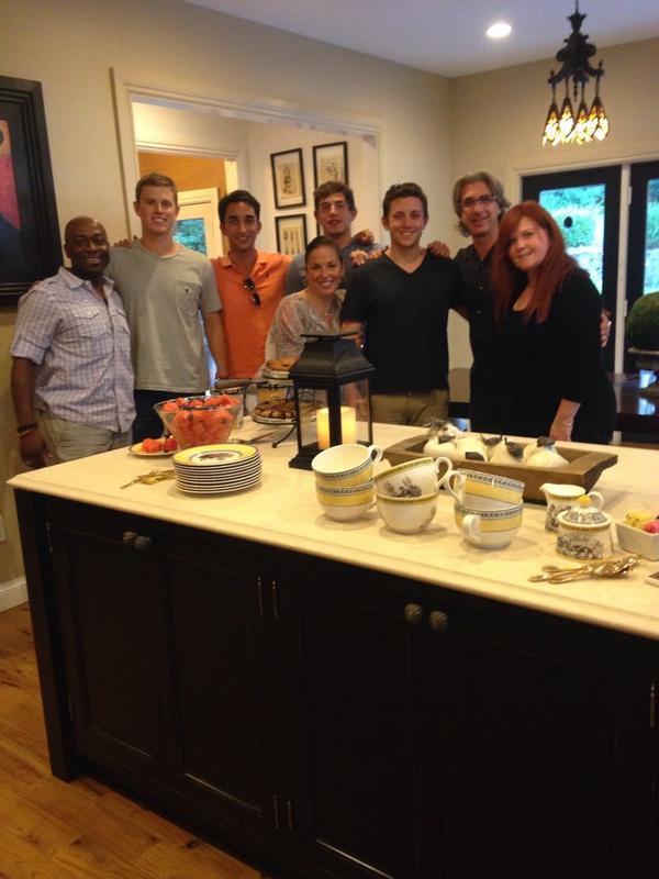 Ypoers welcome yngers at ostroff home