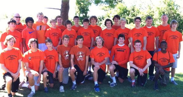 coffmanlacrosse's tweet photo. Great seeing everyone at Coffman Park. Looking good in your orange #steinerstrong http://t.co/i7cH3RWLVR