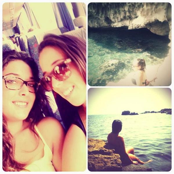 ry_lidia's tweet photo. "@_mariaaMM: Gracias por estos días :)) @ry_lidia http://t.co/4wlLF6fEqg"