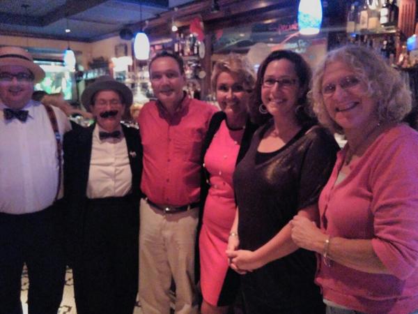 janicekovach's tweet photo. With the amazing Somerset County LGBT committee at the VerveCage! #RunWithJanice #LGBTrights http://t.co/UFJJyLwrLJ