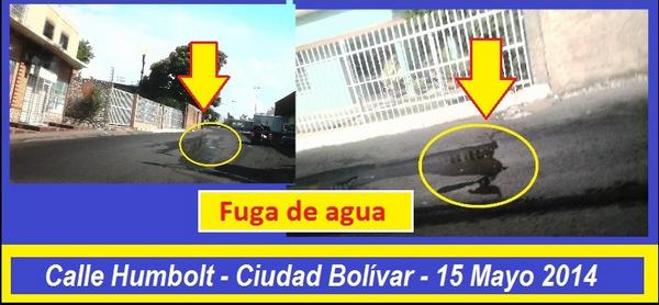FugasDeAguaCBL's tweet photo. #FugaDeAgua 

#CiudadBolivar 

#CalleHumbolt 

@alcaldiadheres @comandosergioh http://t.co/9cepoWccNo
