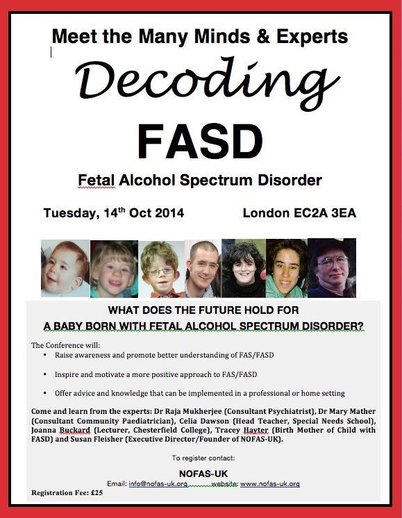 NationalFASD's tweet photo. @UoGMS 14th Oct 2014. A significant day for #FASD. Debate on FASD at the House of Commons & our #FASDConference http://t.co/UsrFqiwIcG
