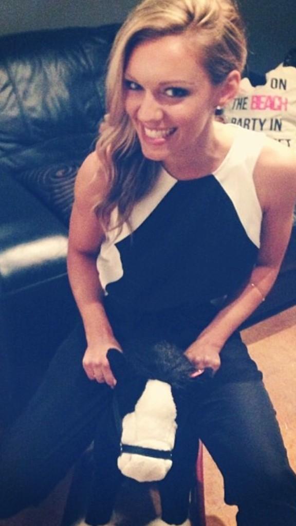 ElansPony's tweet photo. the only thing @KatHurd does better than dancing, is takin' me for a ride!!! ;) http://t.co/q3dfc6GiqD