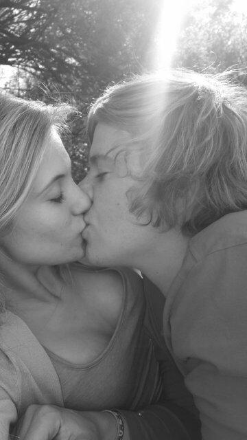 #blessed #liefjo #kisses #myals #verlief #blondes #forever #botaniesetuin #piekniek