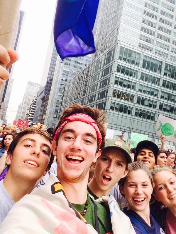 Pingree people power #peoplesclimate #alliteration