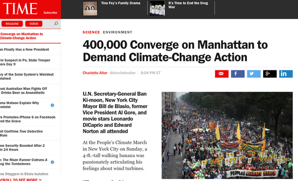 jamieclimate's tweet photo. p.s. @TIME is saying 400,000 people. They're right: this thing got way bigger than we initially counted. http://t.co/hvpdk0LQ52