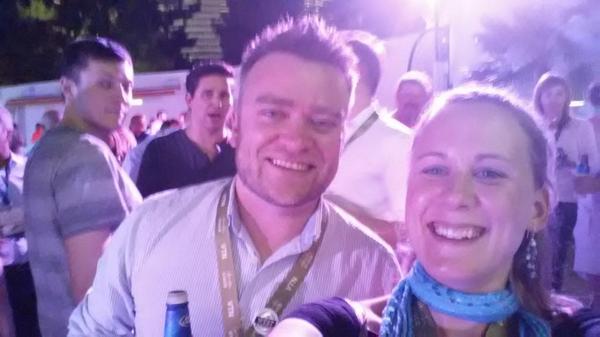 ClareTries1's tweet photo. #ONEIngram #VTNselfie with @Sch3llberg #NetworkerLove http://t.co/S92JCplN5b