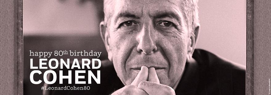 Todays Leonard Cohens birthday! Share the love using 