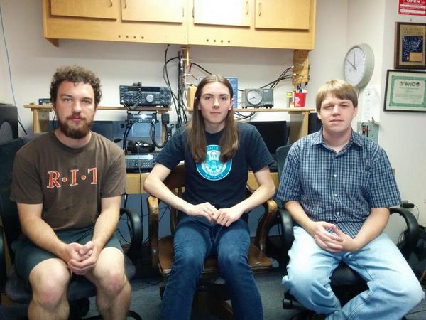 First K9IU meeting.  AB8UU, Vice President, NQ9L, President, KD5CFX, Treasurer.