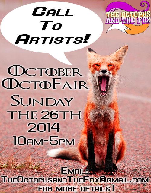 OctofoxABQ's tweet photo. We need artists! Email theoctopusandthefox@gmail.com for more details! http://t.co/fzeGIHSLHv