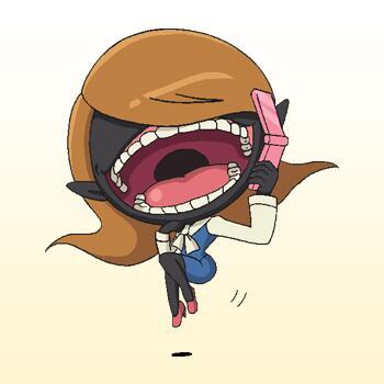 yo_watch's tweet photo. 【口だけおんな】 

この妖怪に取り憑かれると、
ふいに大口を叩いてしまい、
出来もしないことを言ってしまう。 

その結果「口だけ！」
と周りからの信用を失ってしまうという、
やっかいな妖怪。 
https://t.co/CW22cAduJk