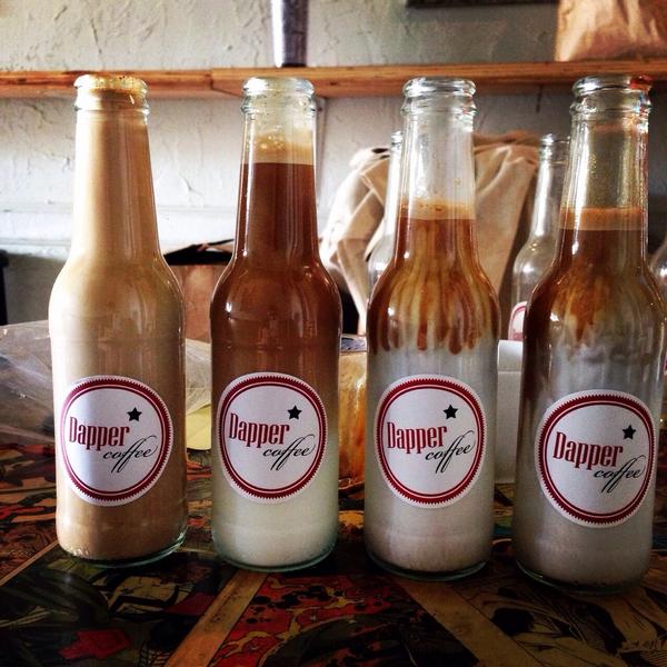 Latte-togo #DapperCoffee style! Check out our #popup stall happening this week only for a special price!