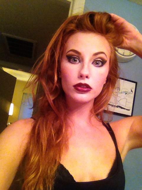 SarahYesWeekly's tweet photo. Photoshoot yesterday! Here is the second look, make up by Lex Ewig! I will post the actual shoot later! http://t.co/9YdpIfON7f