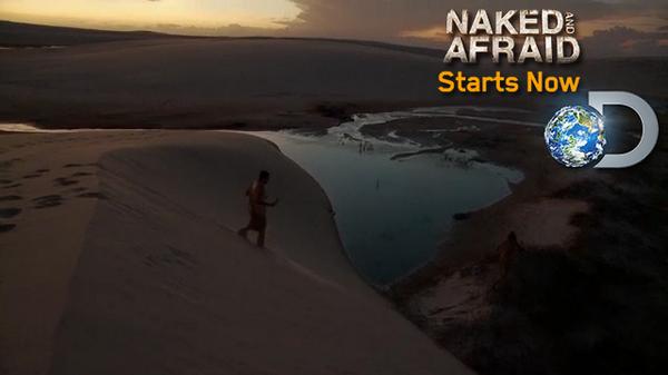 NakedAndAfraid's tweet photo. One man, one woman, one extreme survival challenge. RETWEET if you’re watching the season finale of #NakedAndAfraid. http://t.co/3PxuPruF5H
