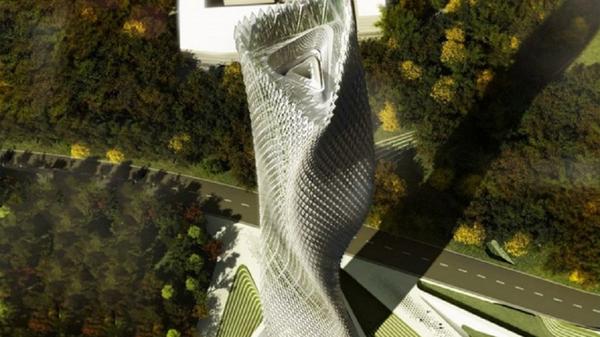 bereco_tec's tweet photo. RT @veoverde: Conoce el edificio que funcionará solo con viento en China. http://t.co/321F1tm95n http://t.co/GrZZ9oPbh5