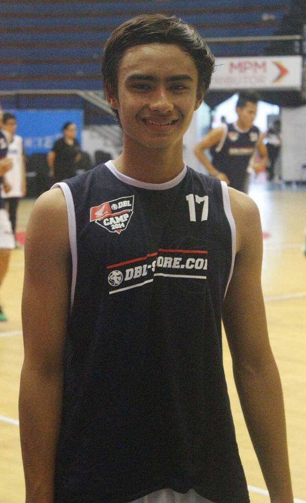 Joseph Paian Desmet, mencapai 132 beep nih, wah super sekalee, kalau kalian berapa beep? #HondaDBLCamp