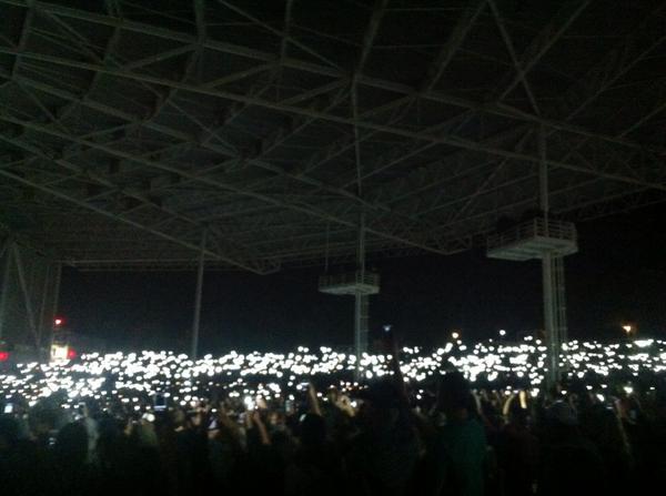 1LOVETO's tweet photo. RT @MolsonCanAmp Looking good #Toronto... @theweeknd #MolsonAmp20 http://t.co/u8MQgXbtoA