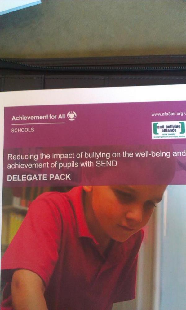 FileySchoolEMS's tweet image. Mr Lemon is spending the day look at the impact of bullying on young people with SEN. @afa3as.org.uk