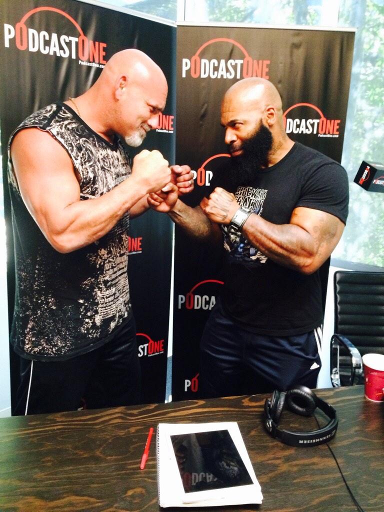 Bill Goldberg Training Goldberg & Dusty Rhodes