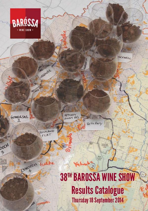 BarossaWineAu's tweet photo. Full pdf booklet of #Barossa #Wine Show results now avail at: http://t.co/iO9IR5icsb #BarossaWS14 http://t.co/q0aUvN2uHn