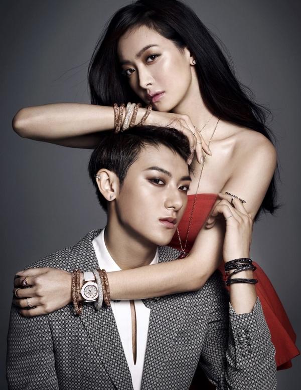 fxiaoA's tweet photo. *---*RT affxtionINA: [OFFICIAL] 140922 Victoria, Tao - Harper's Bazaar Magazine October Issue http://t.co/NbfIFmuuMj
